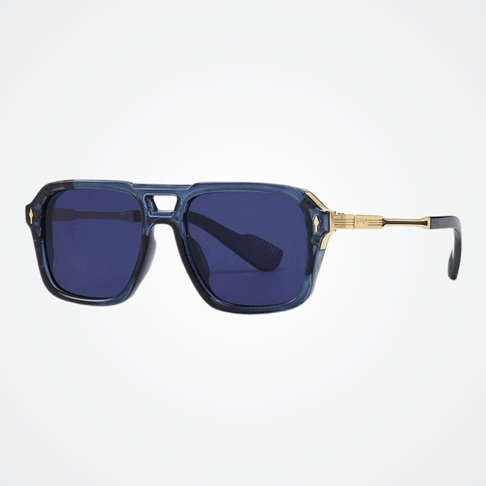 Óculos de Sol Retro oculos03 Sr Aflha Azul escuro 