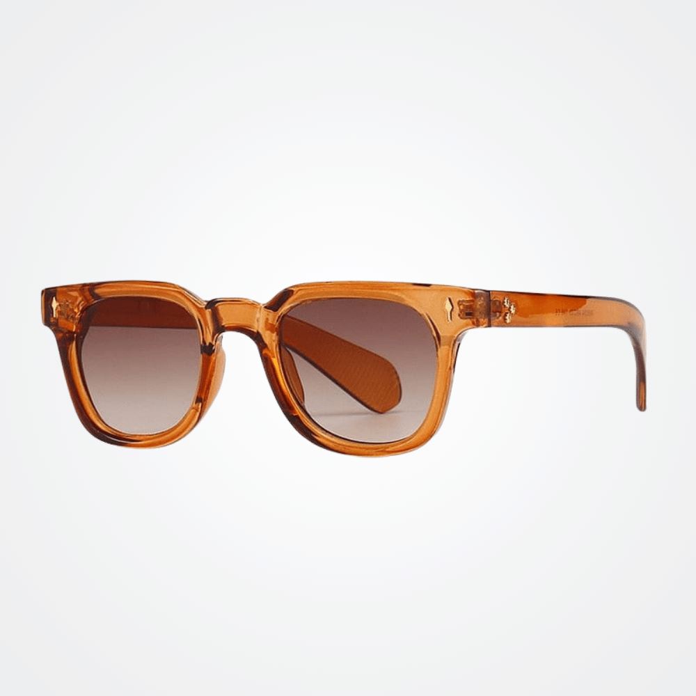 Óculos de Sol Chigado oculos26 Sr Aflha Laranja/ Marrom 