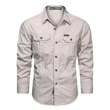 Camisa Manga Longa Militar Camisa Manga Longa Masculina Militar Sr Aflha Branco P 