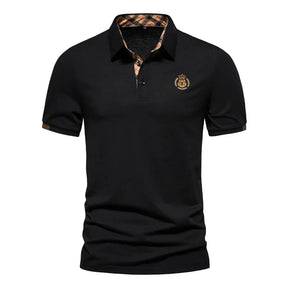 Camisa Polo Masculina Oslo G10 BlusaPolo 06 Sr Aflha Blusa Polo Preta XG 