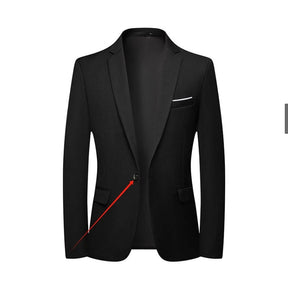 Blazer Masculino London Sr Aflha Black -1 button Asian L (EUR XS) 