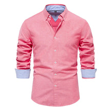 Camisas Manga Longa Oxford CAMISA005 G2 Sr Aflha Vermelho 41 