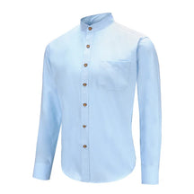 Camisa Social Masculina Gola Padre Sr Aflha light blue US S 