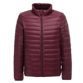 Jaqueta Puffer Masculina Impermeável G1 - Jaqueta 07 Sr Alpha Vinho 2XG 