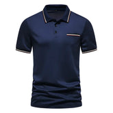 Camisa Polo Masculina G10 BlusaPolo 02 Sr Aflha Azul Marinho GG 