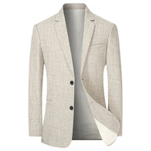 Blazer Masculino Esporte Fino TERNO002 G4 Sr Aflha Cáqui XXG 