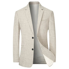 Blazer Masculino Esporte Fino TERNO002 G4 Sr Aflha Cáqui XXG 