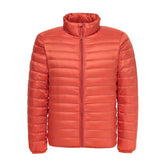 Jaqueta Puffer Masculina Impermeável G1 - Jaqueta 07 Sr Alpha Laranja P 