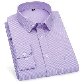 Camisa Social 100% Algodão CAMISA17 G2 Sr Aflha Rosa Listrada 38 