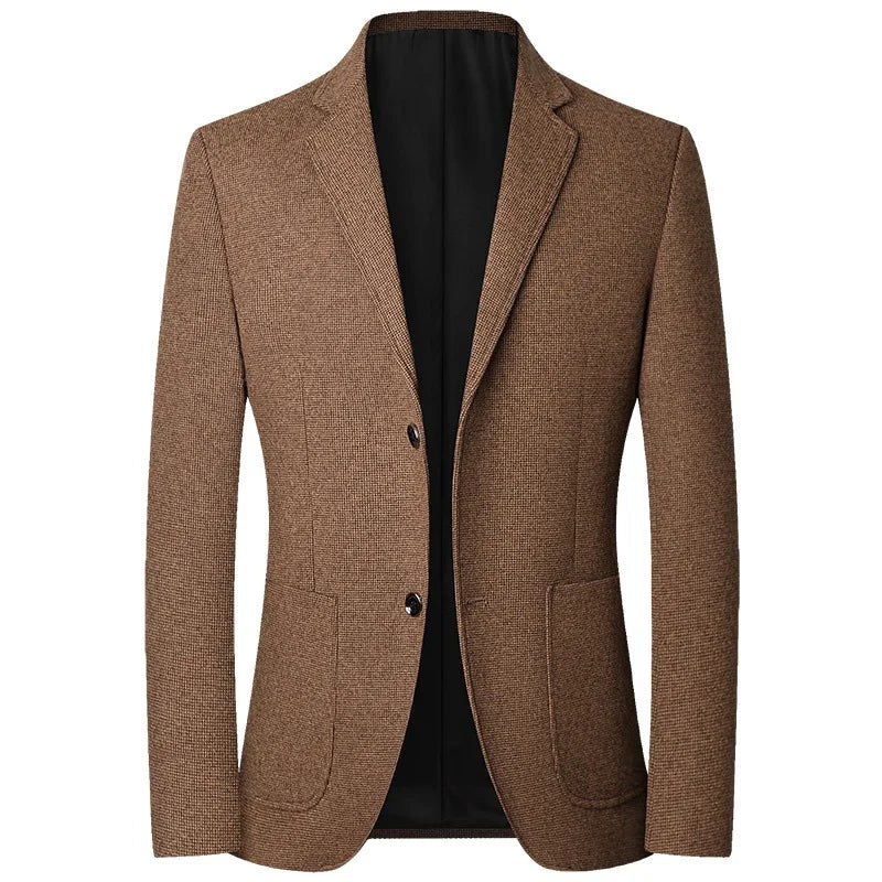 Blazer Masculino Alpha TERNO001 G1 Sr Aflha Marrom P 