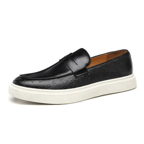 Sapato Casual Masculino Flat G11 Sapato 02 Sr Aflha Black 45(US 10.5) 