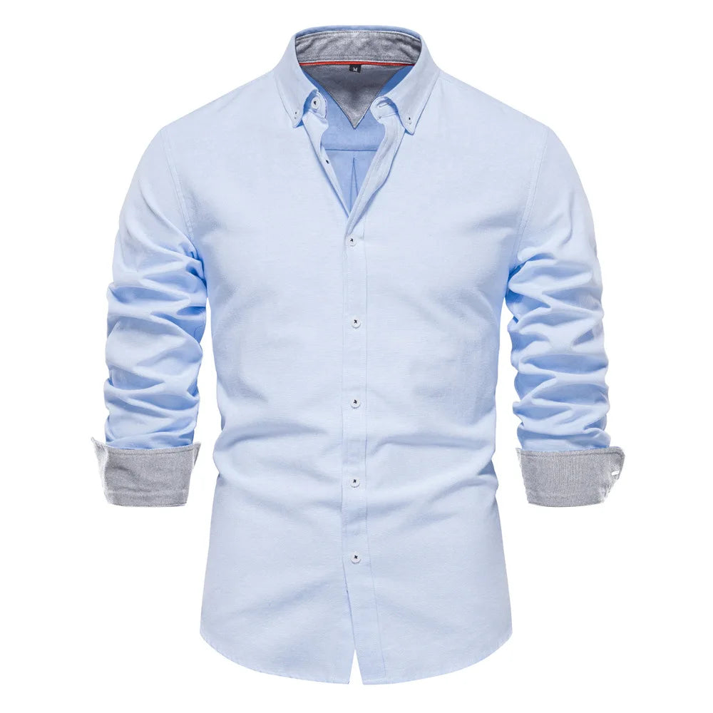 Camisas Manga Longa Oxford CAMISA005 G2 Sr Aflha 