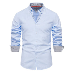 Camisas Manga Longa Oxford CAMISA005 G2 Sr Aflha 