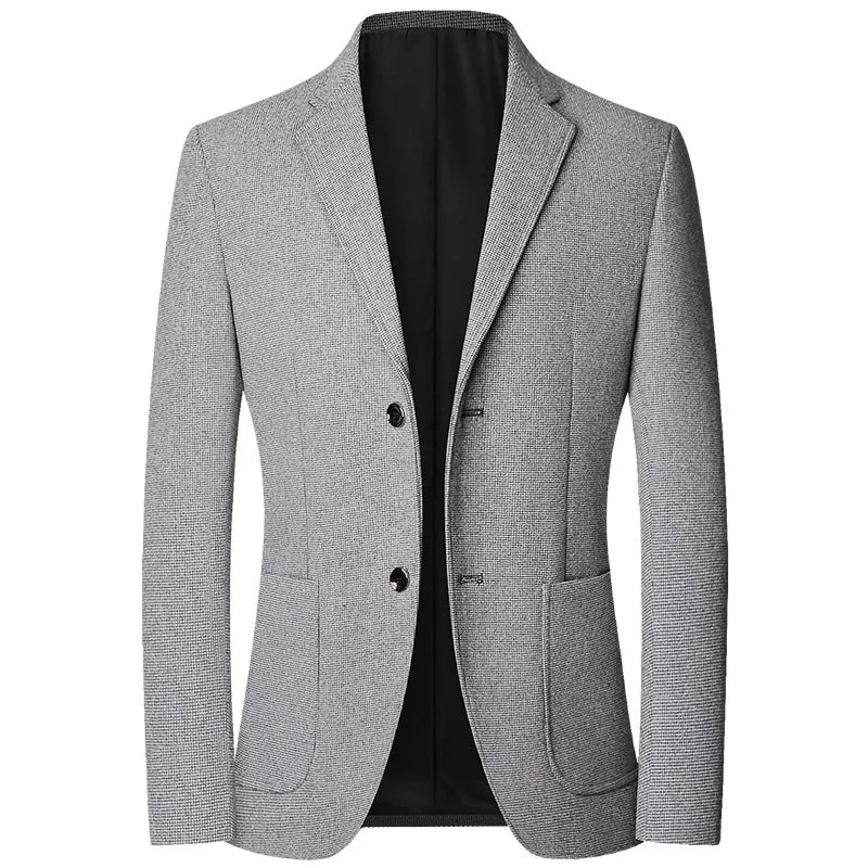 Blazer Masculino Alpha TERNO001 G1 Sr Aflha Cinza P 