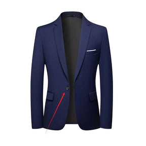 Blazer Masculino London Sr Aflha Blue -1 button Asia 5XL (EUR XXL) 