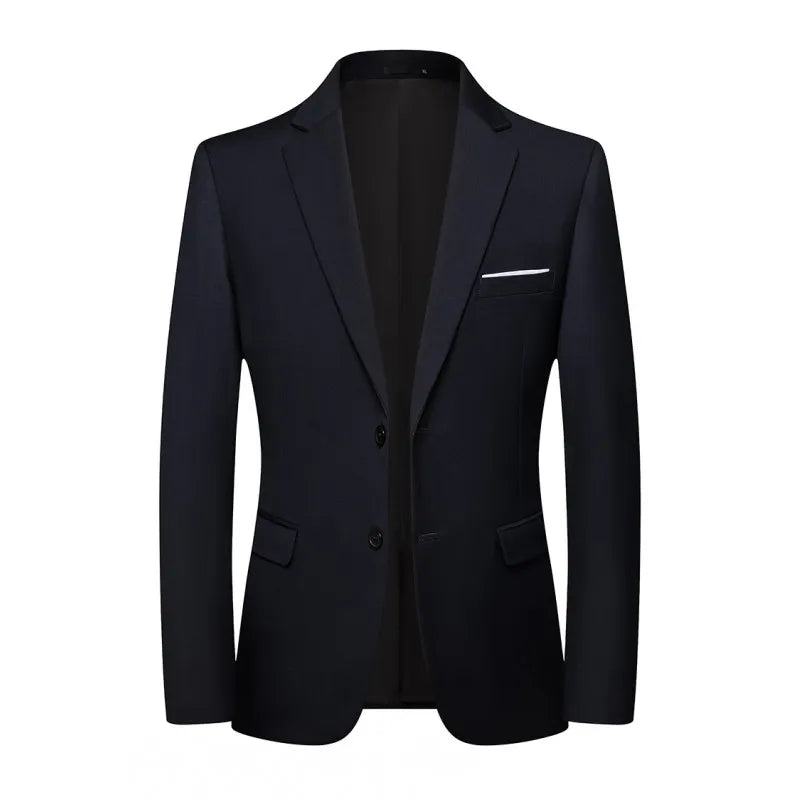 Blazer Masculino London Sr Aflha Navy blue -2 button Asian 3XL (EUR L) 