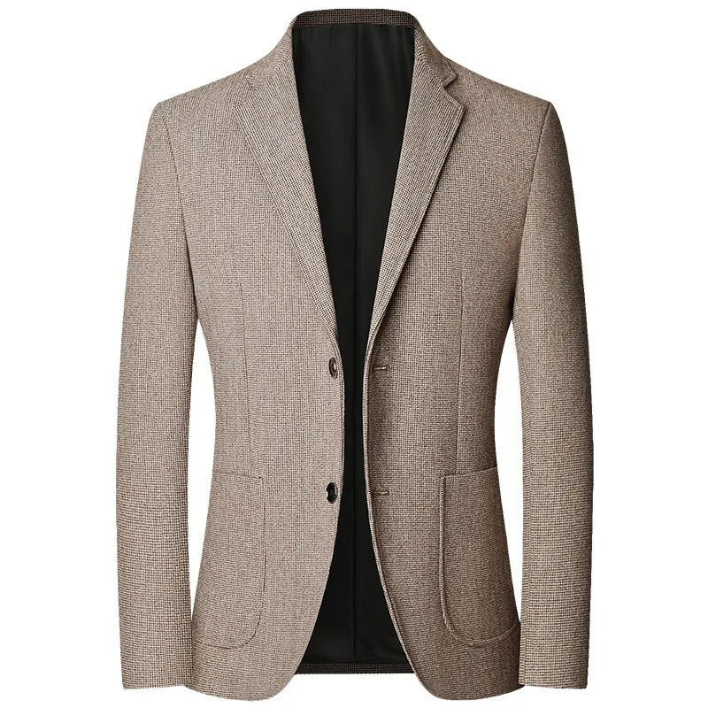 Blazer Masculino Alpha TERNO001 G1 Sr Aflha Creme P 