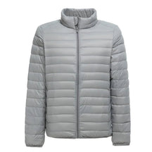 Jaqueta Puffer Masculina Impermeável G1 - Jaqueta 07 Sr Alpha Cinza M 