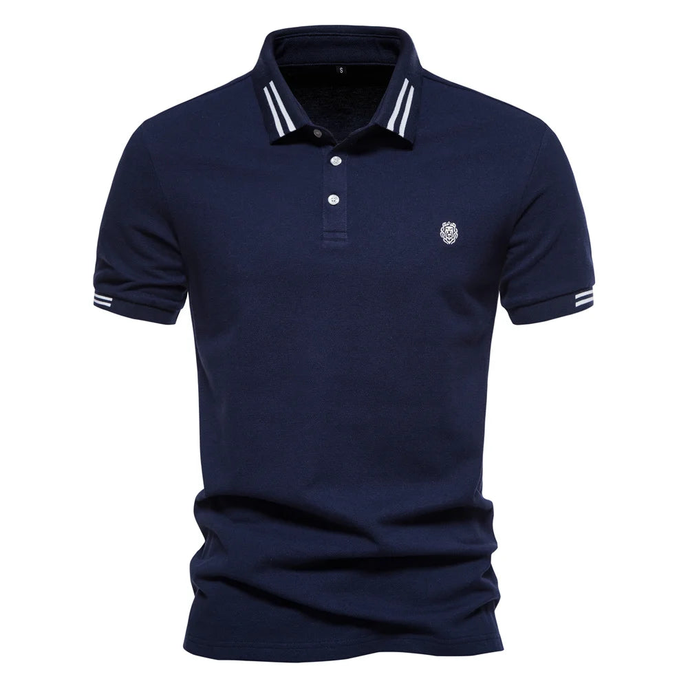 Camisa Polo Brave CAMISA09 G2 Sr Aflha Azul Escuro P - 60-70kg 