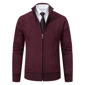 Cardigan Masculino Social Sr Aflha Vinho GG 