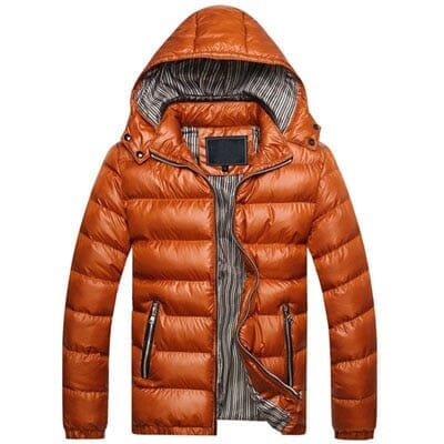 Jaqueta Puffer Diamond Masculino ROUPAM005 G1 Sr Aflha Laranja P 