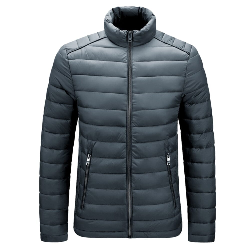 Jaqueta Puffer Stand Masculino ROUPAM006 G1 Sr Aflha Cinza P 