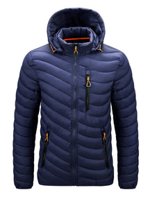 Jaqueta Puffer Spring Masculina ROUPAM036 G1 Sr Aflha Azul Escuro P 