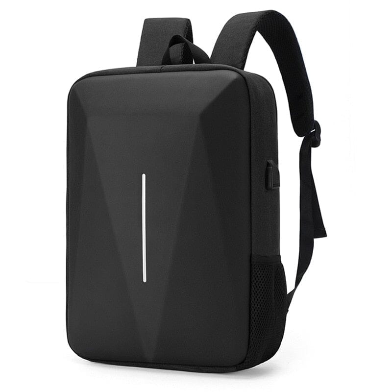 Mochila Executiva Minimal - Notebook 15`, Impermeável, Porta USB e Trava TSA Mochila Minimal Antifurto à Prova D'água Sr Aflha 